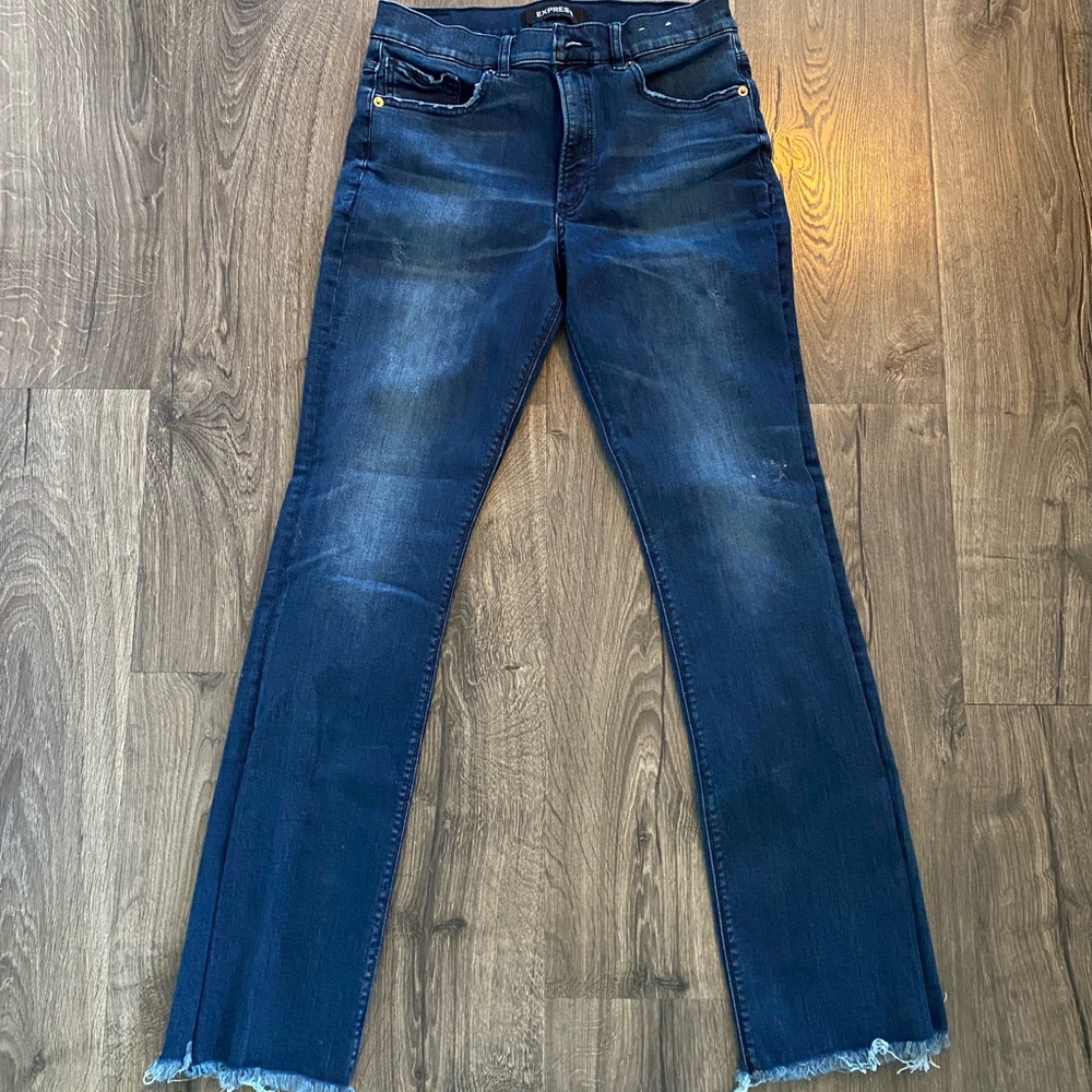 Express boot cut jeans